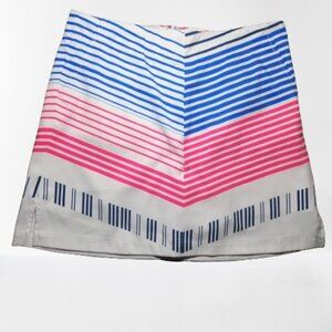 Lady Hagen skort Bon Voyage Women's size 6 Chevron sport athletic skirt cute fun